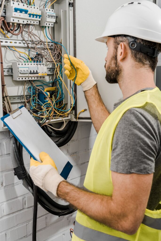 Reliable electrician in Portsmouth Local electrician working in Gosport Professional electrical services in Southsea Qualified electrician in Fareham Electrical contractor in Havant Trusted electrician in Portsmouth Local electrical company in Gosport Electrician carrying out electrical work in Waterlooville